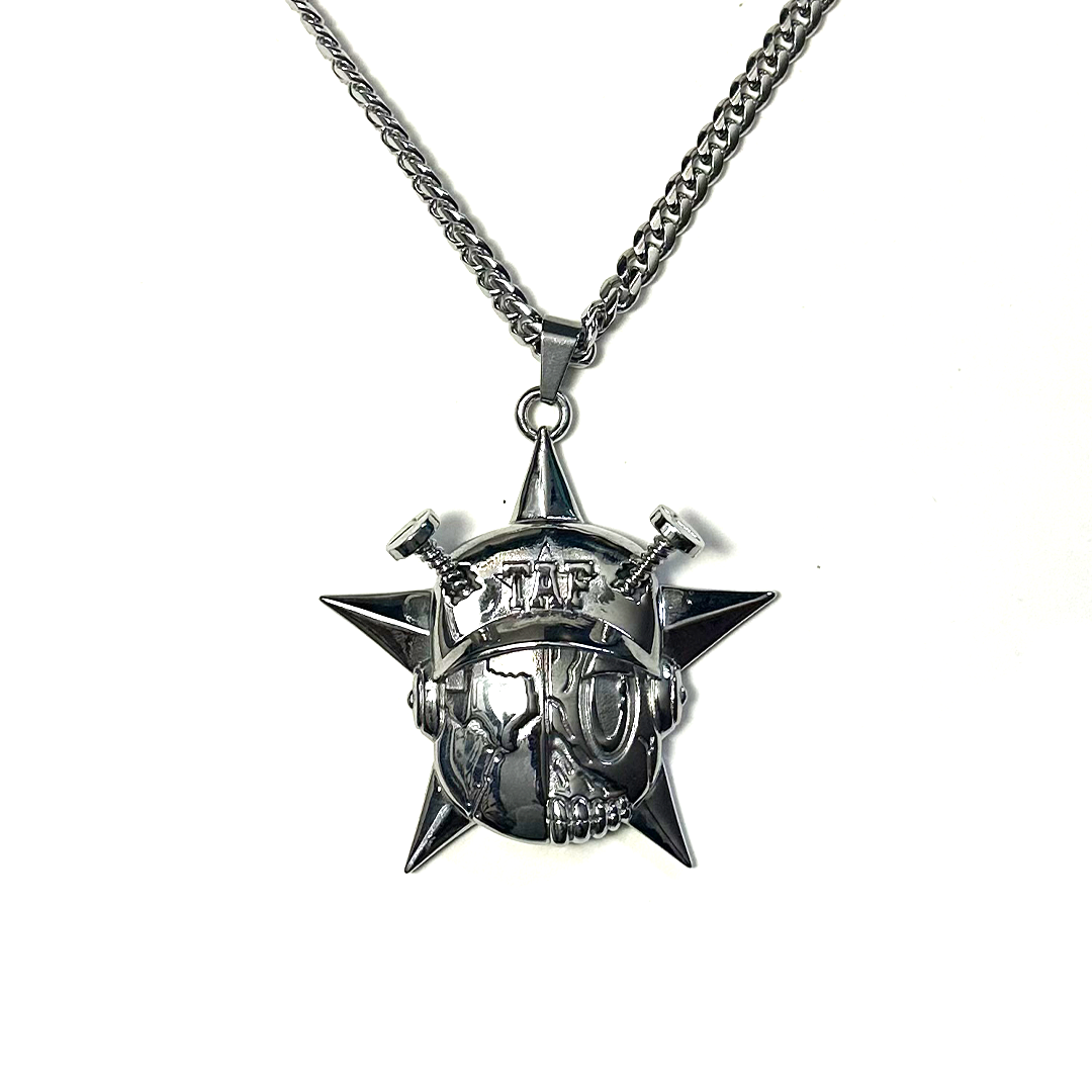 Astroid Star - Silver Stainless Steel Chain – Trill Art Factory