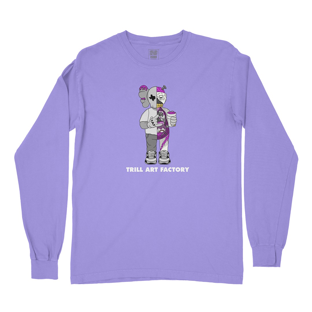 Throwed Companion Long Sleeve - Lavender