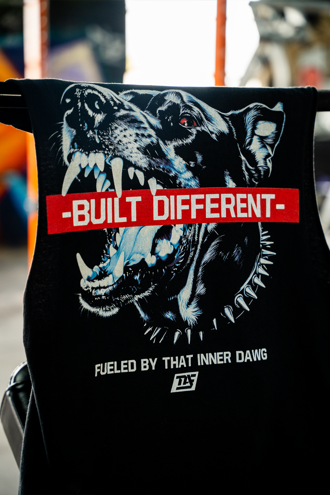 Inner Dawg Black Shadow - Premium Tank (Red)