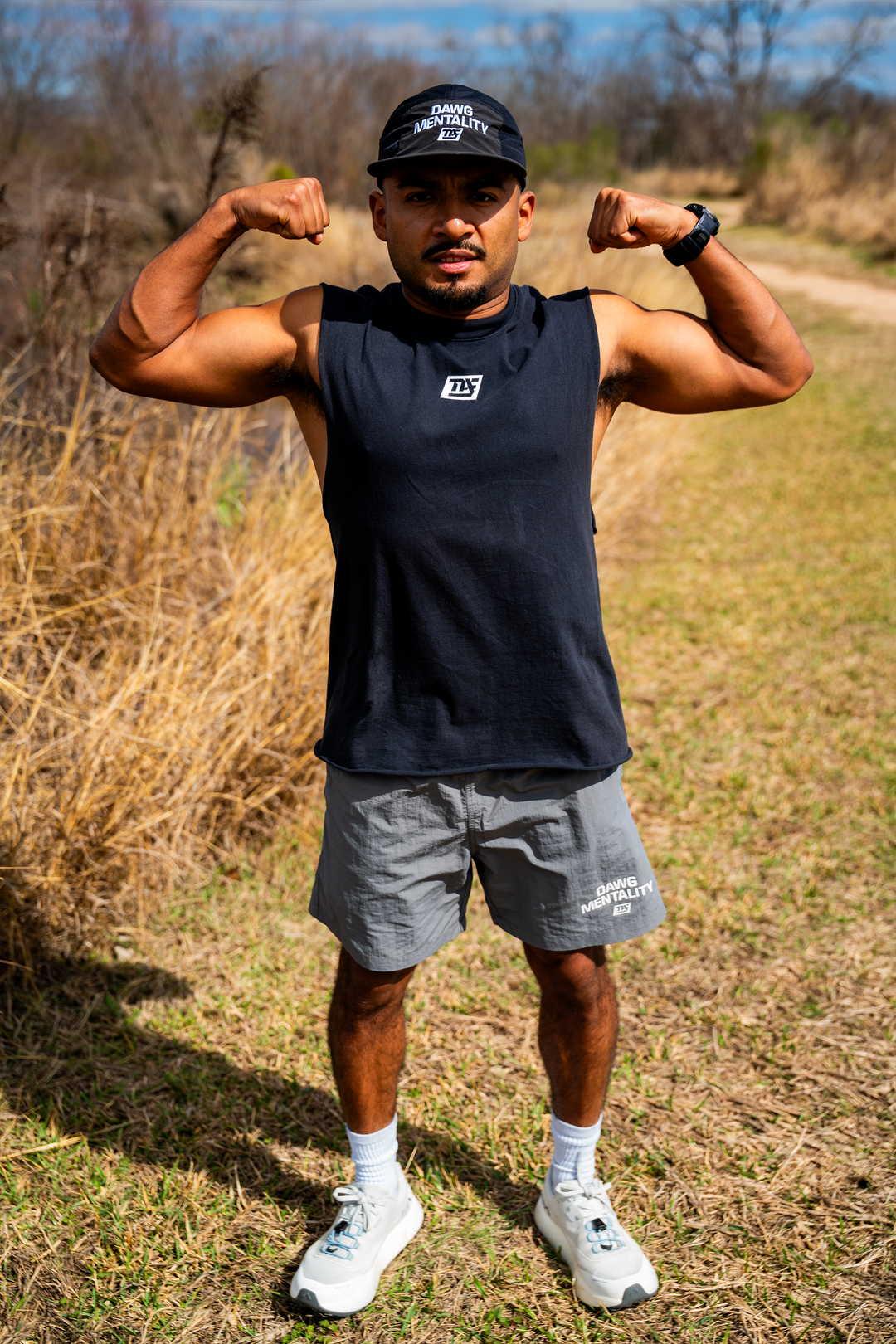 Inner Dawg Black Shadow - Premium Tank (Red)