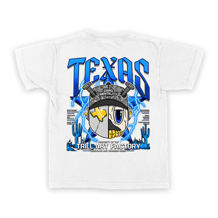 Astroid Texas Star - Kids (White)
