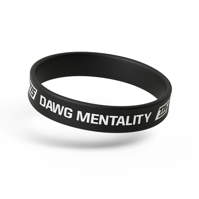 DAWG MENTALITY | Doing All With God Wristband - Black