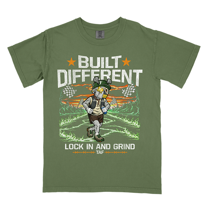 Built Different Ultra - Standard Tee (Military Green)