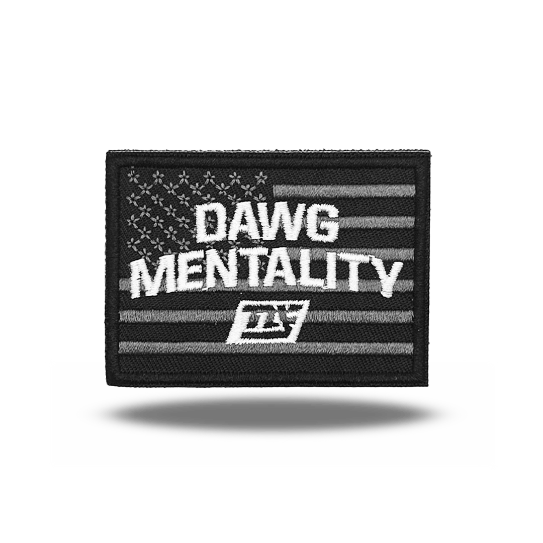 DAWG MENTALITY - U.S. Flag Patch