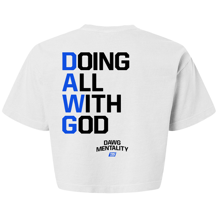 DAWG | Stack Quote Blue Back - Women&