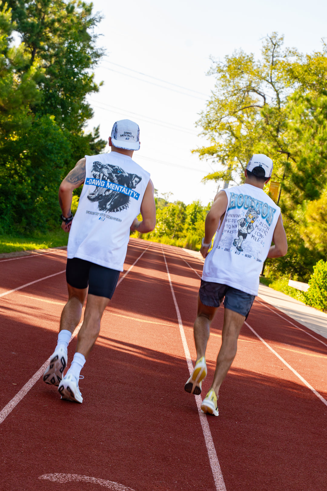 Inner Dawg Blue - Premium Tank (White)