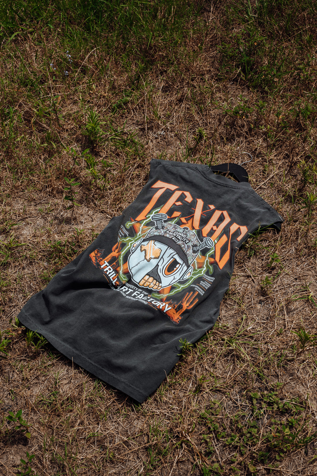Astroid Texas Star - Premium Tank (Vintage Grey)