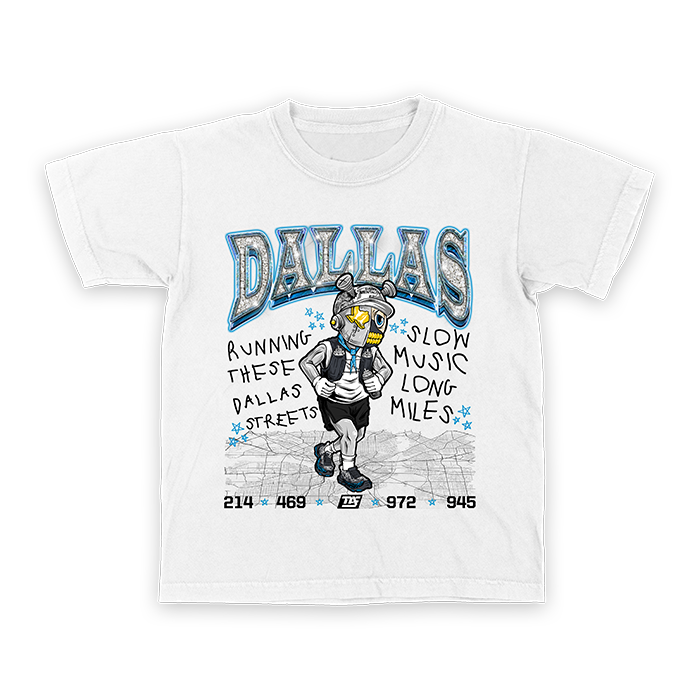 Dallas Road Runners - Kids (White)