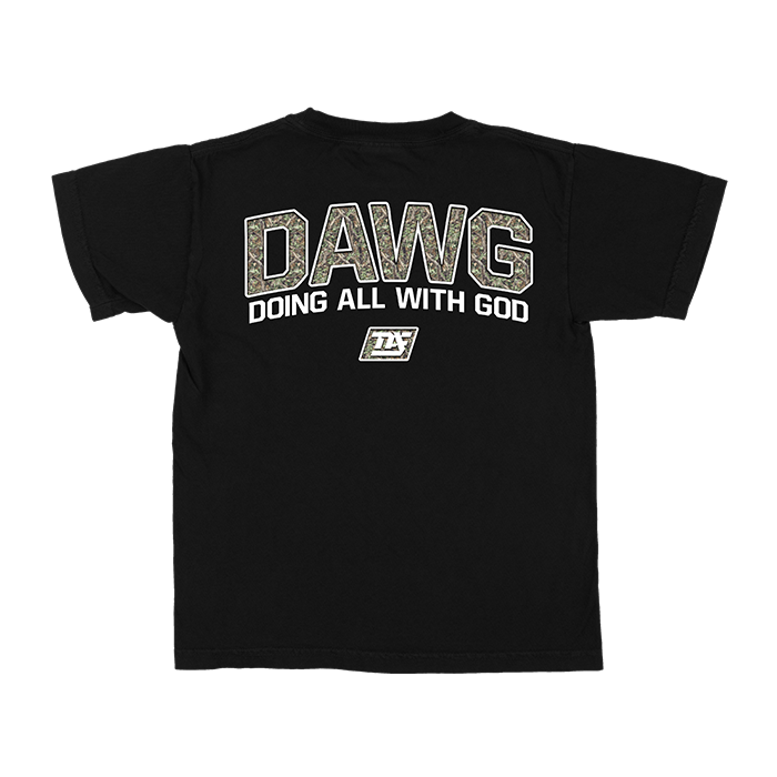DAWG | Upper Back Camo - Kids (Black)