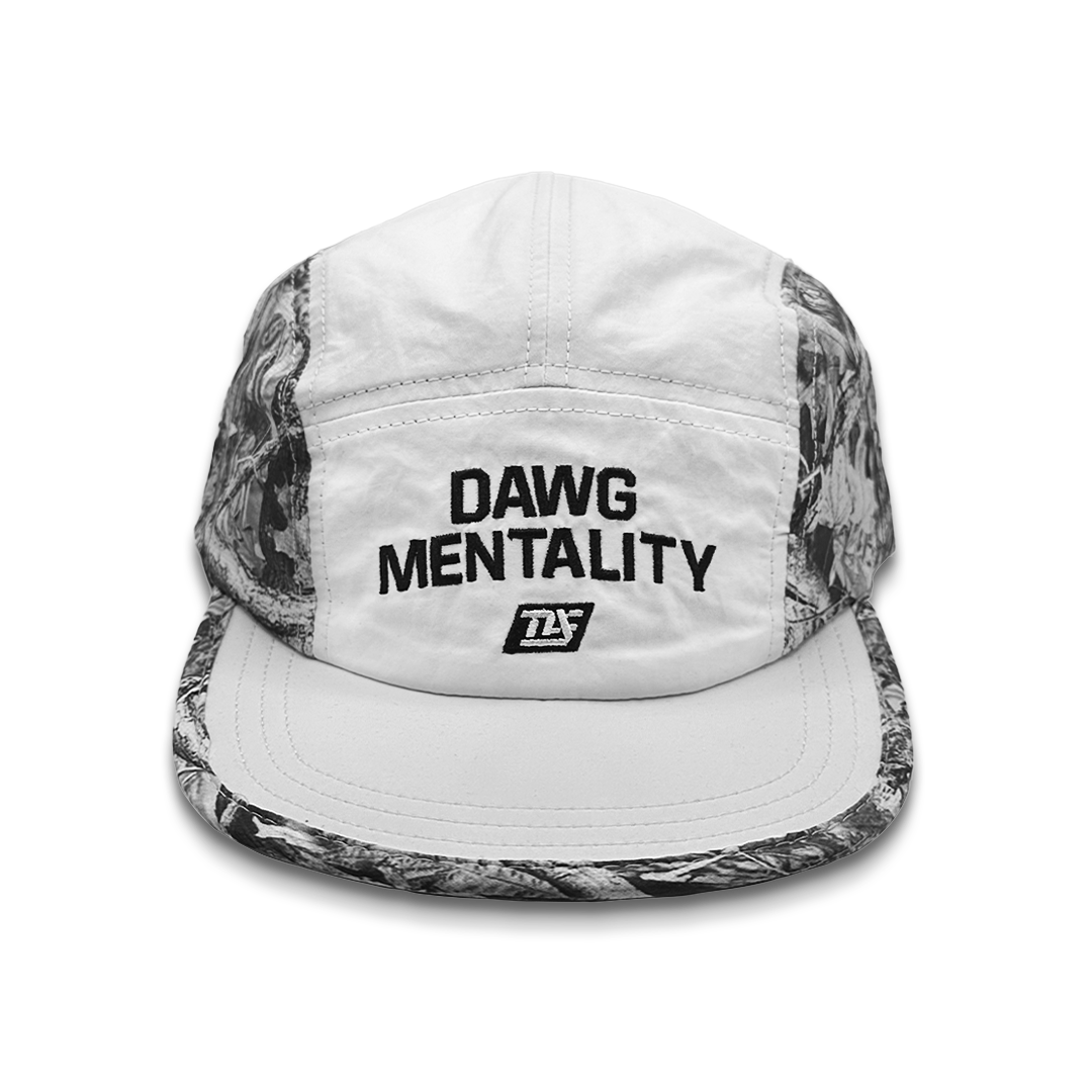 Dawg Mentality - White Camo Performance Cap