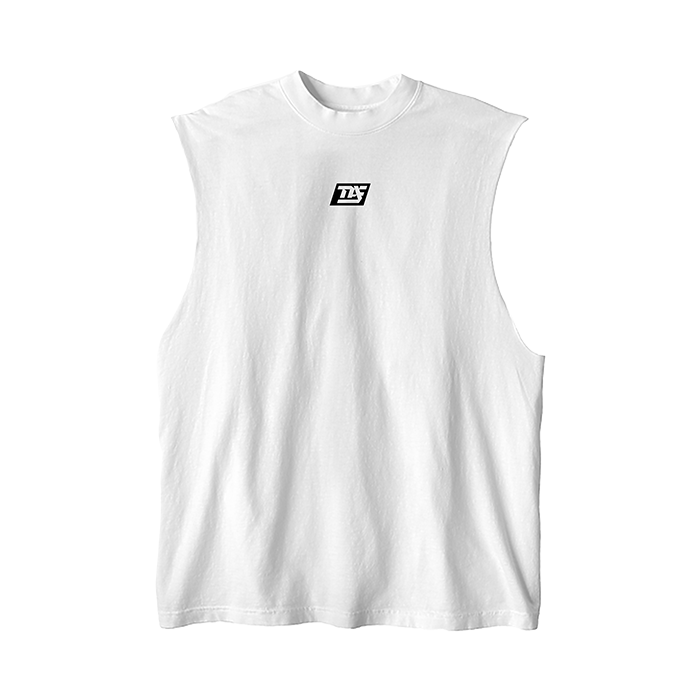ATX Road Runner Blue - Premium Tank (White)