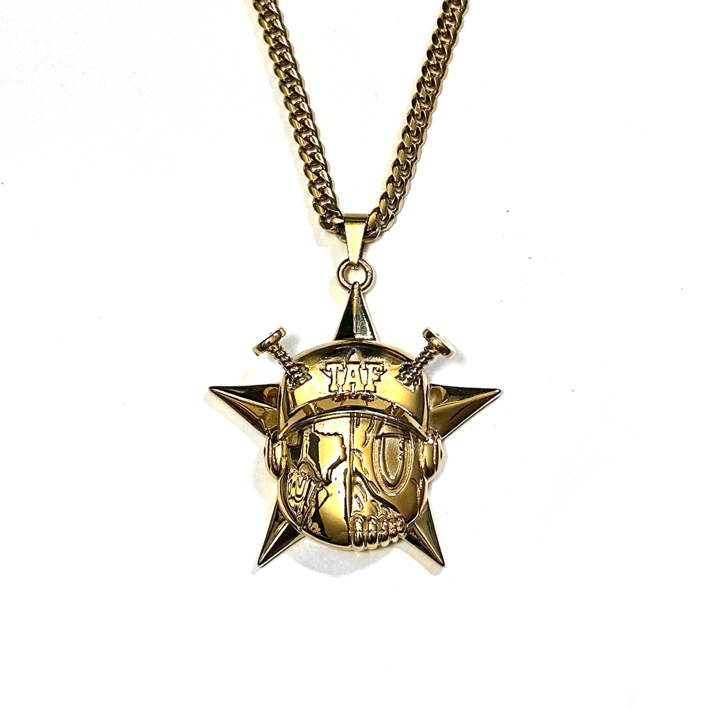 Astroid Star - Gold Plated Stainless Steel Chain – Trill Art Factory
