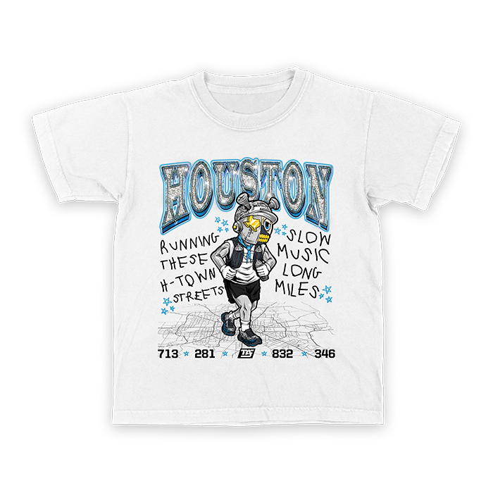 H-Town Road Runners - Kids (White)