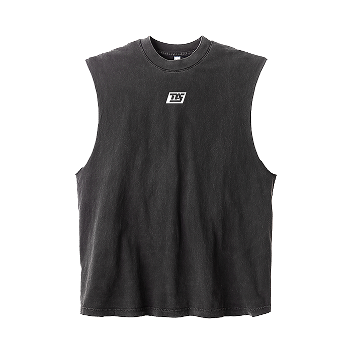 Inner Dawg Vintage Grey - Premium Tank (Orange)