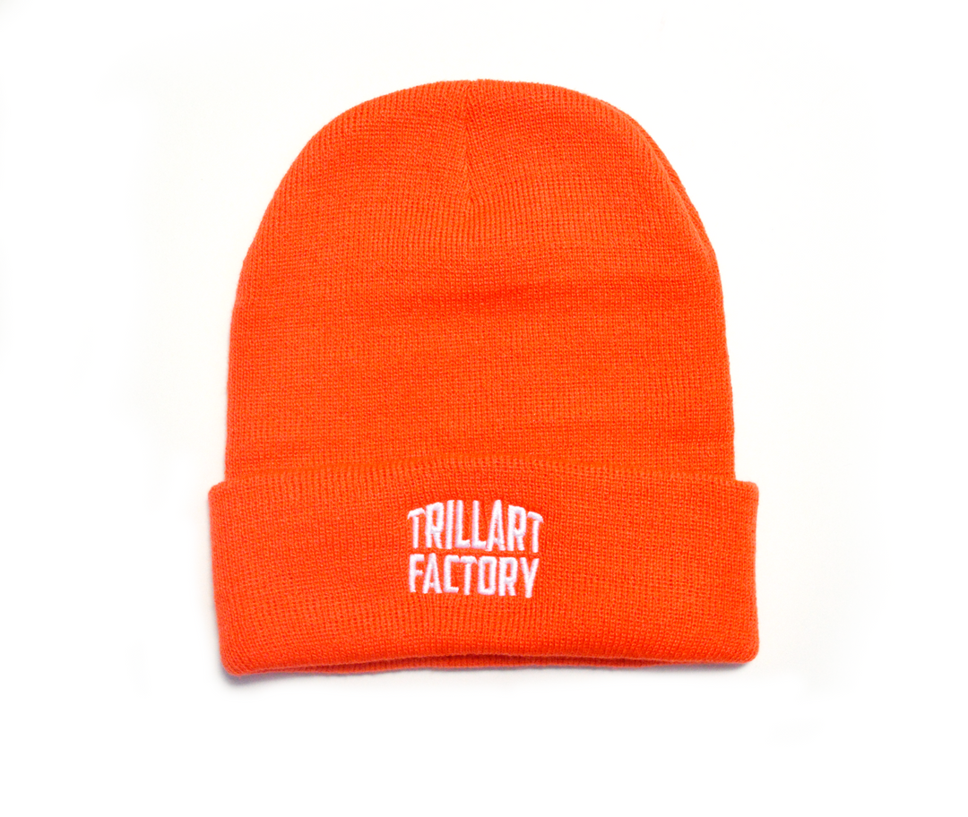 Trill Art Factory Beanie - Orange