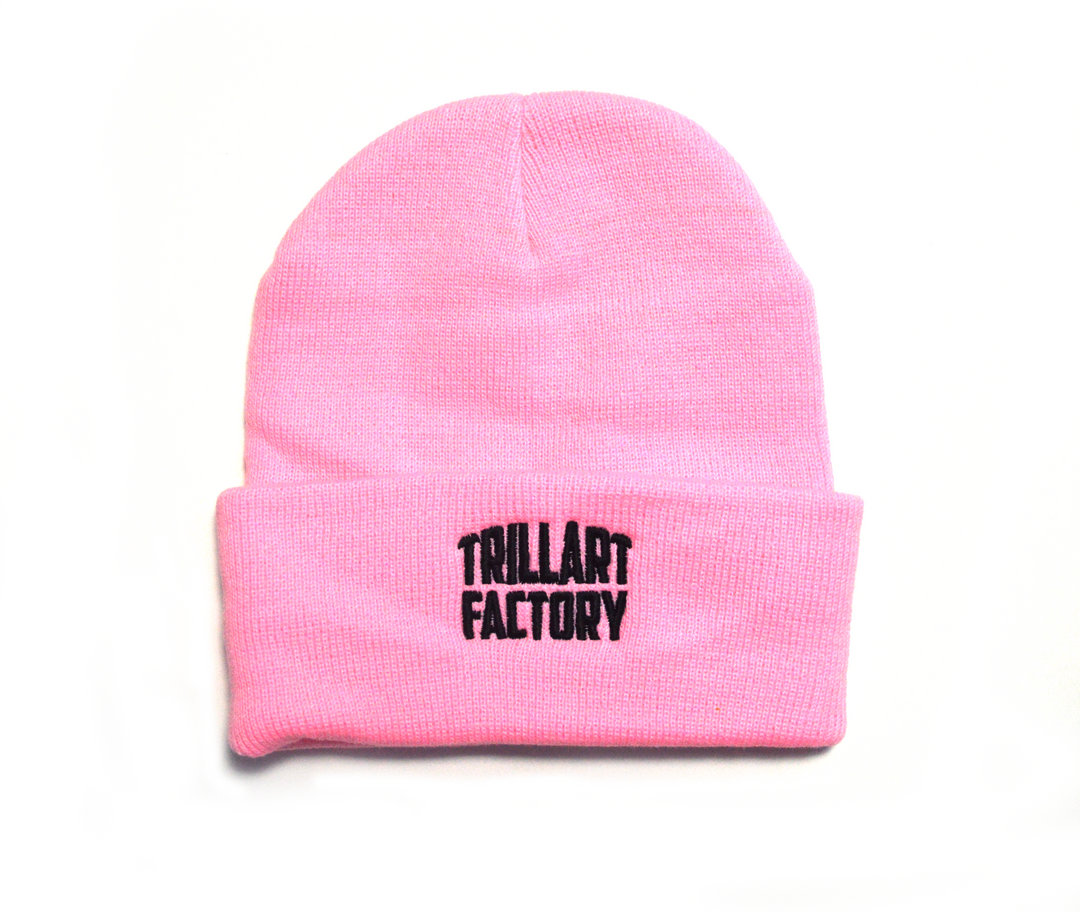 Trill Art Factory Beanie - Pink