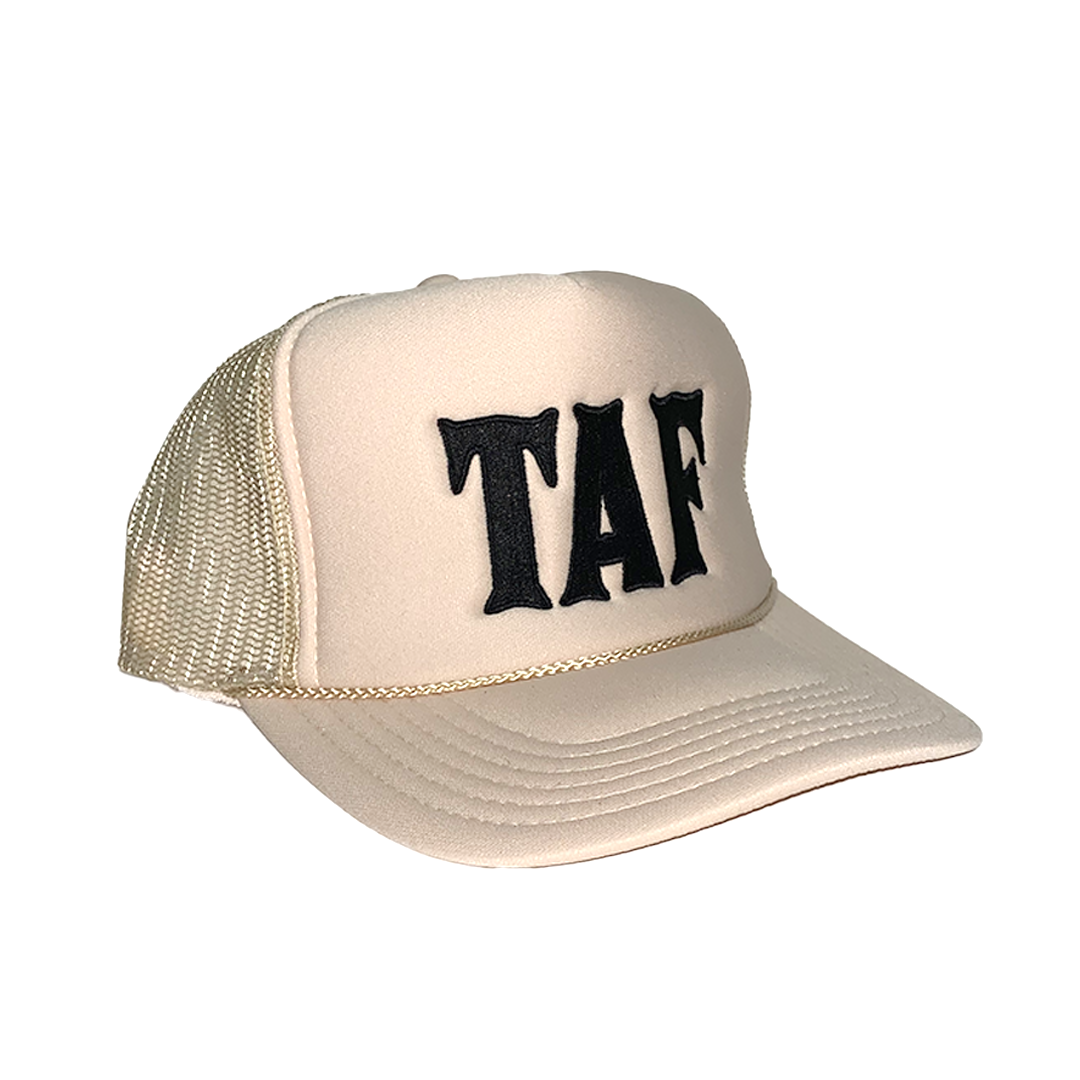 TAF Trucker Cap - Cream