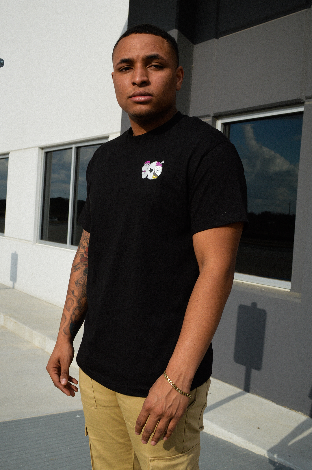 Throwed Companion Squad Tee Black Trill Art Factory